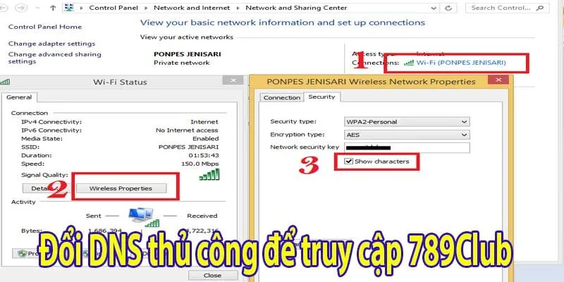 Tại sao không truy cập được website 789Club và cách vào khi bị chặn 4 Đổi DNS thủ công để truy cập 789Club
